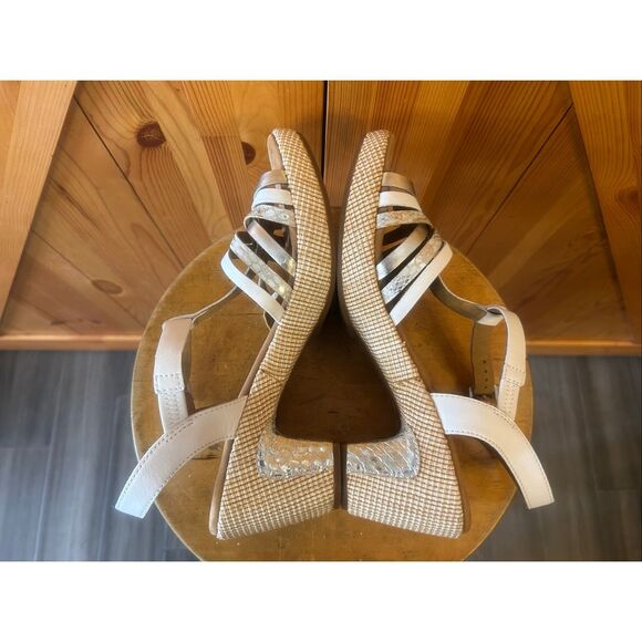 Gabor 22.723 block heels Strappy leather size 10 - Picture 6 of 8